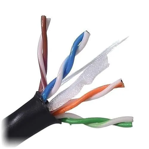 Belden 10GXS13 0121001 CAT6A Enhanced Premise Plenum Cable, 23/4 Solid Bare Copper, Unshielded, UTP, CMP,