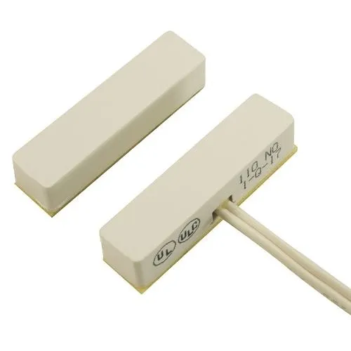 GRI 110-12WG Miniature Surface Mount Switch Set, Wide Gap, 10W, 200VDC, 0.50A, Closed Loop, N/O, and 3M Adhesive Tape, White