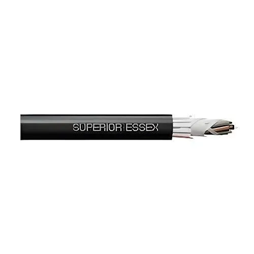 Superior Essex 110063D01 Fiber Optic Cable, 6-RWP SJ LT DRI-LITE D/F
