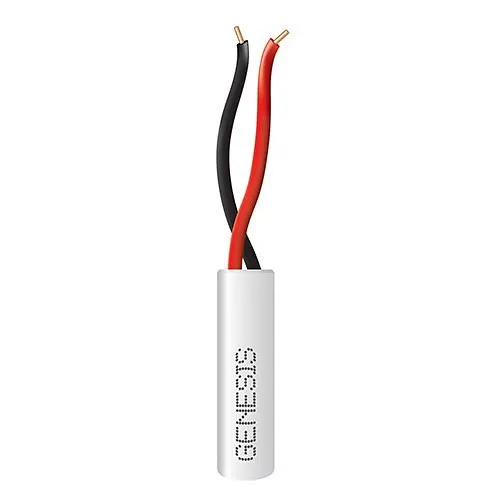 Genesis 11011101 22/2 Solid General Purpose Cable, 1000' (304.8 m), REELEX Pull Box, White