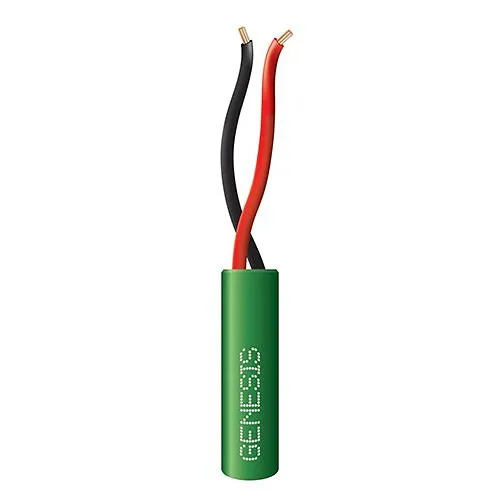 Genesis 11025805 22/2 Stranded General Purpose Cable, Unshielded, CL2, CM, Sunlight Resistant, 500' (152.4m), Speed Bag, Green
