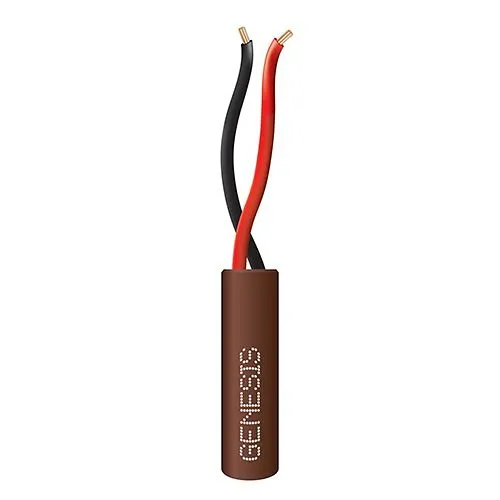 Genesis 11025807 22/2 Stranded General Purpose Cable, Unshielded, CL2, CM, Sunlight Resistant, 500' (152.4m), Speed Bag, Brown
