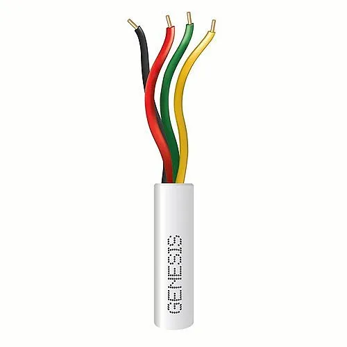 Genesis 11035801G 22/4 Solid General Purpose Cable, Unshielded, CL2, CM, Sunlight Resistant, 500' (152.4m), Speed Bag, White