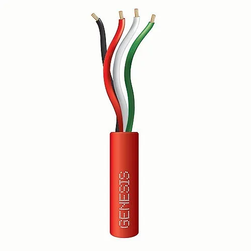 Genesis 11041104 22/4 Stranded General Purpose Cable, 1000' (304.8m), REELEX Pull Box, Red