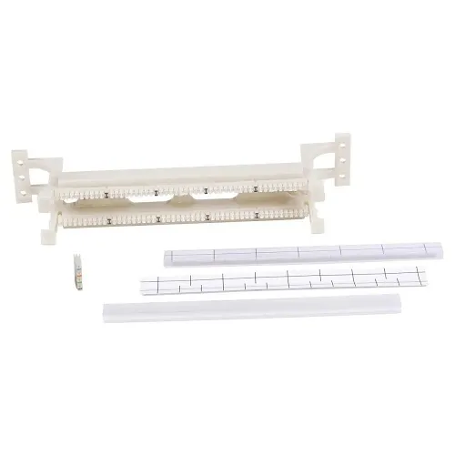 Hubbell 110BLK50FTK4 110 System Field Termination Kit, 4-Pair Connectors, 50-Pair, Black