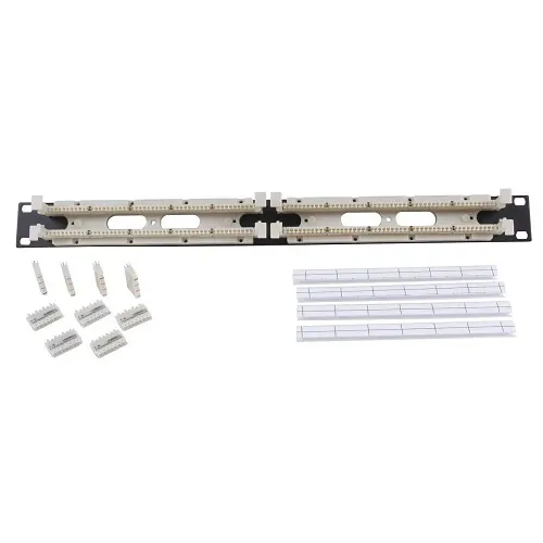 Hubbell 110TRB NEXTSPEED Cable Management Trough for 110 Cross Connect Without Legs Polycarbonate White