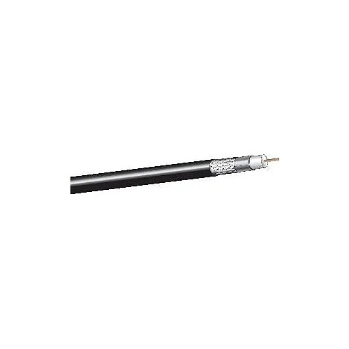 West Penn 1110BK1000 11AWG Coaxial Antenna Cable, 1000', Black