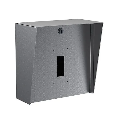 Pedestal Pro 1111HOU-PAXT-01-304 Access Control Housing, 11" X 11" Square Stainless Housing