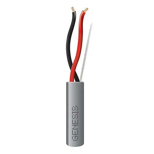 Genesis 11185509 18/2 Stranded General Purpose Cable, CL2, CM, Sunlight Resistant, 500' (152.4m), REELEX Pull Box, Gray