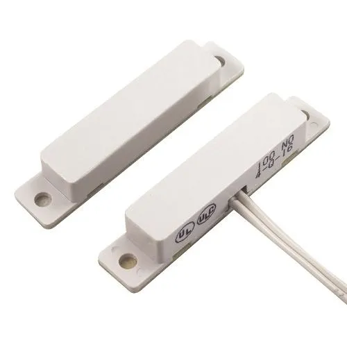 GRI 112-12WG-W 110 Series 2" Miniature Surface Mount Switch Set, Open / Closed Loop, SPDT, White