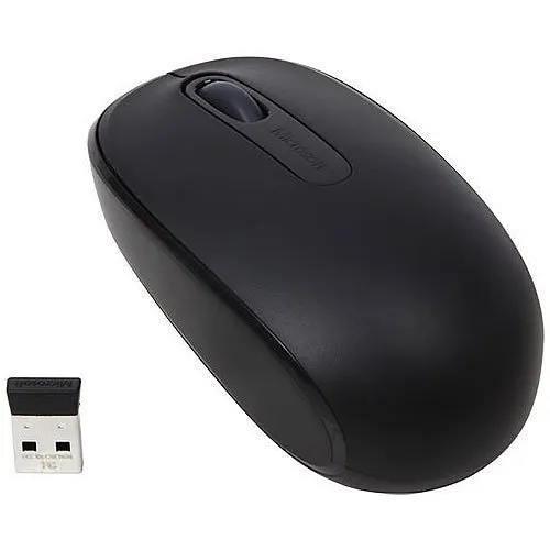 Microsoft 1850 Wireless Mobile Mouse- 2.4 GHZ BLACK