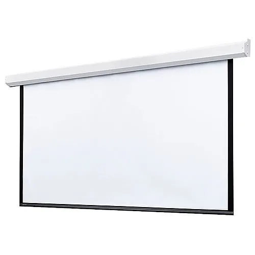 Draper 116369U 123" Targa Electric Projection Screen with Low Voltage Motor, 16:10, Matt White XT1000E