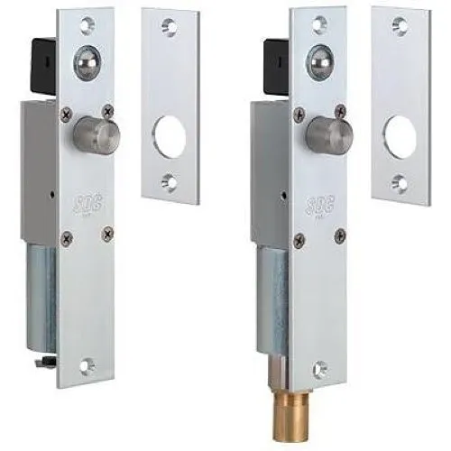 SDC 1190AIWDU 1190 Series Electric Bolt Lock, Failsafe, Mortise Mount, 12/24VDC, Satin Aluminum