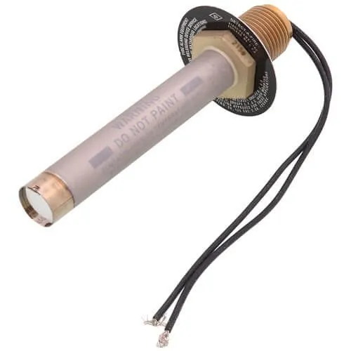 Kidde Fenwal 12-E27120-000-05-0T DETECT-A-FIRE Vertical Detector, 225°F (107°C), Brass Head, Open on Rise