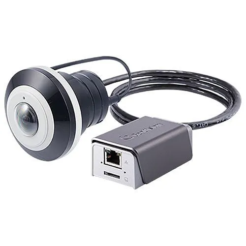 GeoVision GV-UNFE2503 2MP H.264 Super Low Lux WDR IR Fisheye Camera, 1.19mm Lens, Black