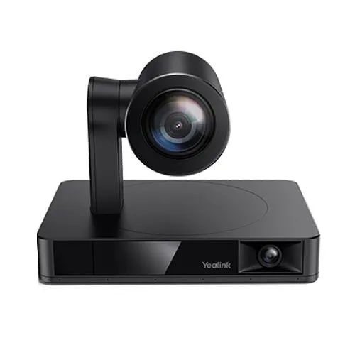 Yealink 1206663 4K Dual-Eye Intelligent Tracking Camera for Medium and Large Rooms with Perfect Display, Black