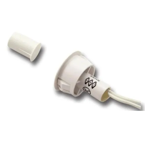 GRI 120T-12WG-B 120T Series 3/4" Switch 3/8" Magnet Recessed Switch Set, Wide Gap, 10W, 200VDC, 0.40A, Closed, N/O, Brown