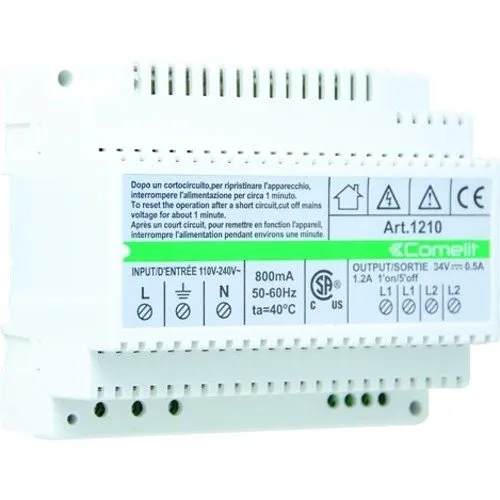 Comelit 1210 2-Wire Power Supply Unit