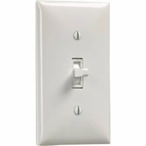 Draper 121102 Wall Switch SS-1R, SPDT, 110V, White, UL Listed