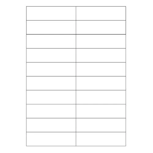 Comelit 1218 Intercom and Entry Accessory, Name Tag Sheets for Ikall Entrance Panel