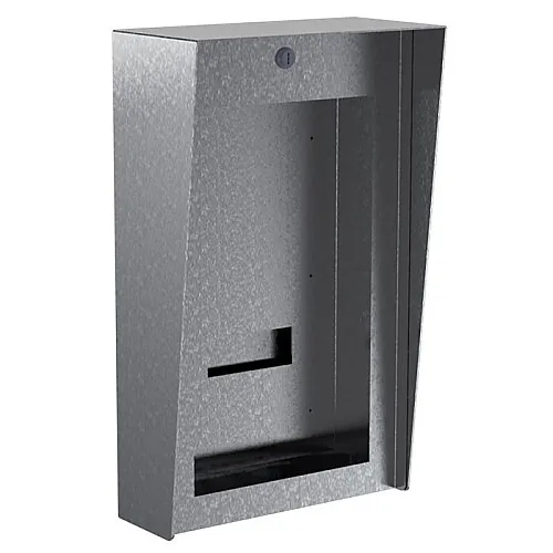 Pedestal Pro 1220HOU-BUT-01-304 Intercom Housing, 12x20" Stainless Steel for ButterflyMX 8" Monarch FL