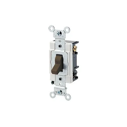 Leviton 1223-S 3-Way AC Quiet Toggle Switch, 20A, 120/277V
