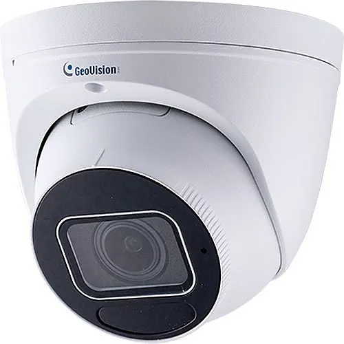 GeoVision GV-EBD4813 4MP Super Low Lux WDR Pro IR Turret IP Camera, 2.7-13.5mm Lens, White