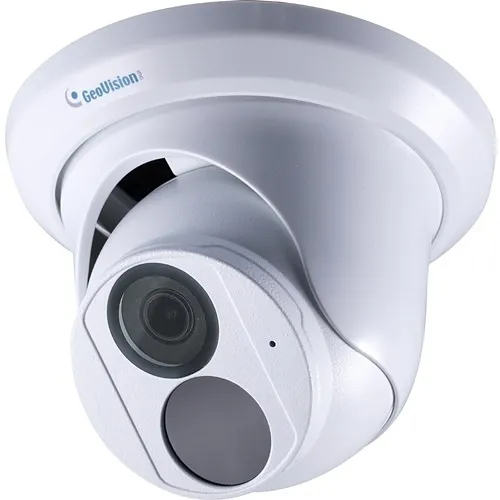 GeoVision 125-EBD880W-000 8MP AI Super Low Lux WDR Pro IR Eyeball IP Dome Camera, H.265