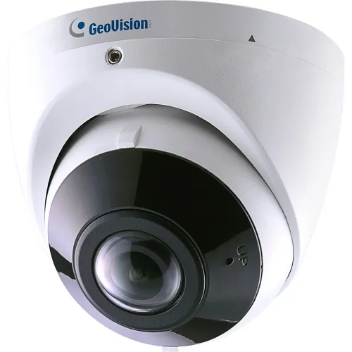 GeoVision 125-EBDP580-0010 5MP Super Low Lux WDR Pro IR Dome IP Camera, 1.68mm Fixed Lens