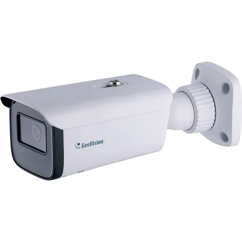 GeoVision 125-GBL4900-0010 GV-GBL4900 4MP Cloud AI Pro Bullet IP Camera, H.265 Super Low Lux, WDR