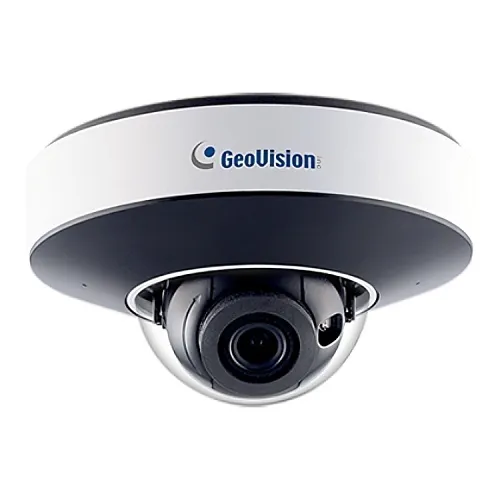 GeoVision 125-GDR4900-256G 4MP Cloud AI WDR Pro IR Mini Fixed Rugged IP Dome Camera, 256G