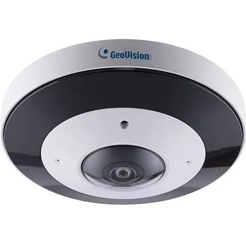 GeoVision GV-GFER6900/ 125-GFER690-0010  6MP  H.265 Super Low Lux WDR Pro IR Fisheye Rugged IP Camera, Cloud AI Deep-Learning