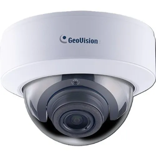 GeoVision GV-GVD4910 4MP Super Low Lux WDR Pro IR Vandal Proof Dome IP Camera, H.265, 4.3x Zoom, 2.8-12mm Lens