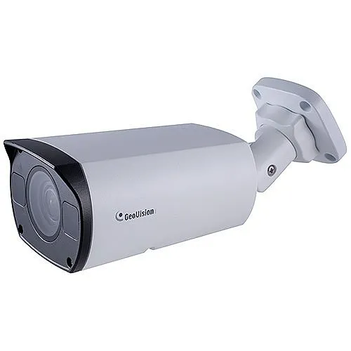 GeoVision GV-TBL4810 4MP Super Low Lux WDR IR Bullet IP Camera, 2.7-13.5mm Lens, White