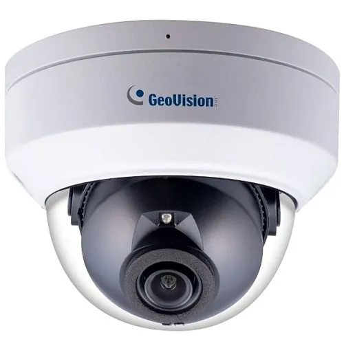 GeoVision 125-TDR2705-2F10 2MP IP Mini Dome Camera, 2.8mm Fixed Lens, Low Lux WDR, White