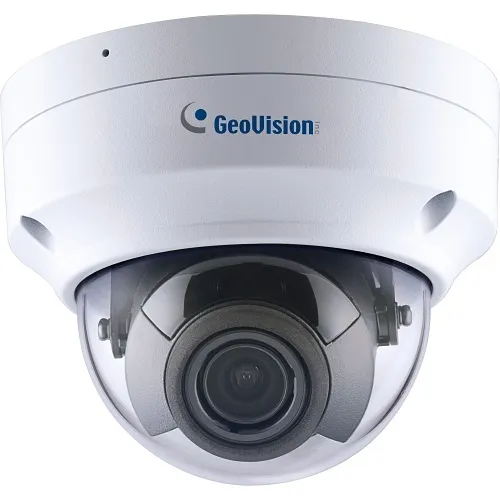 GeoVision 125-TVD4811-0010 4MP AI H.265 Super Low Lux WDR Pro IR Vandal Proof Dome without Pigtail Cable, 5x Zoom