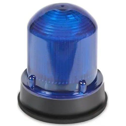 Edwards Signaling 125LEDSB120A Steady Beacon, 120VAC, LED, Blue