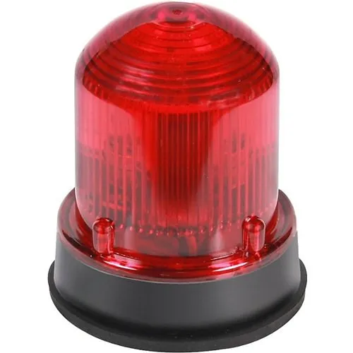 Edwards Signaling 125LEDSG120AB 125 Class Standard LED Beacon for NEMA 4X Applications, 120VAC, 0.097A, Green, Black Base