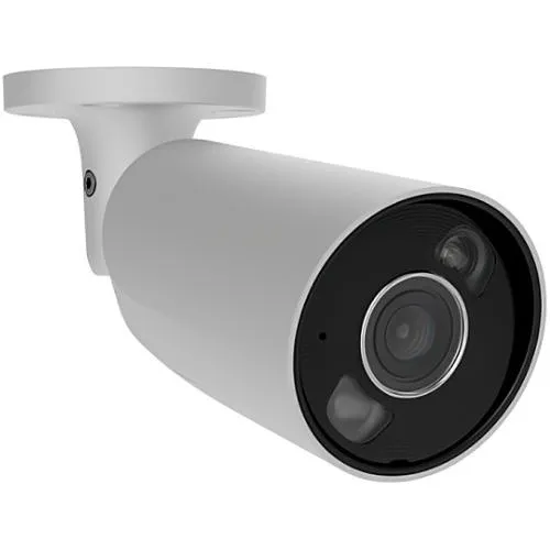 AJAX 126253.217.WH1 5MP BulletCam HL Wired AI-Powered Security IP Camera, 110° Viewing Angle, 2.8mm Lens, White