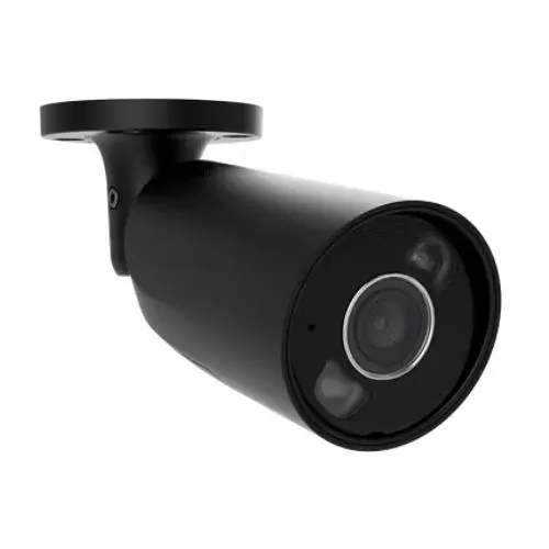 AJAX 126258.217.BL1 8MP IP BulletCam HL, 4mm Fixed Lens, 110° Viewing Angle, Hybrid Illumination, TrueWDR, Microphone, PoE / 12V, Outdoor / Indoor, Black