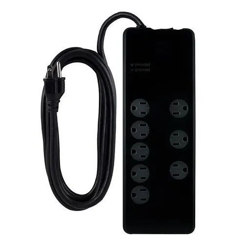 Jasco 12996 Power Strip, Power Gear Surge Protector, Outlets, 7' Cord,