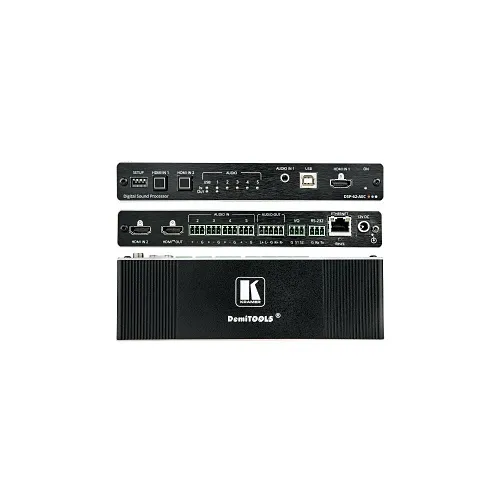Kramer DSP-62-AEC 6x2 PoE Audio Matrix with DSP and AEC, HDMI, Ethernet, RJ45