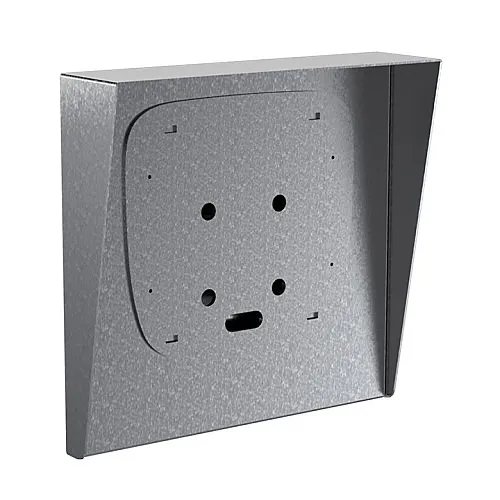 Pedestal Pro 1313HOO-BUT-01-304 Intercom Housing with ButterflyMX 12" Monarch Surface, Stainless Steel