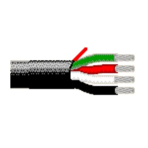 Belden 1317SB 0101000 4 12 Polypropylene Fire Retardant Non-Halogenated Plastic, 1000 EA, Black