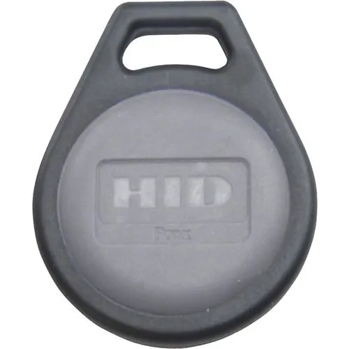 HID 1346NNSNN ProxKey III 1346 Key fob, Non-Programmed, No Numbers, Black with Grey Insert