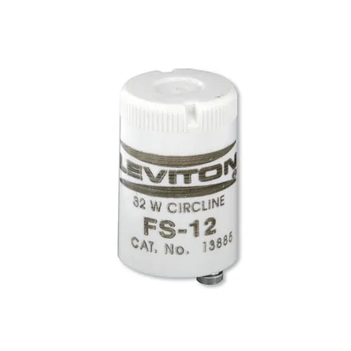 Leviton 13885 Fluorescent Starter, FS-12