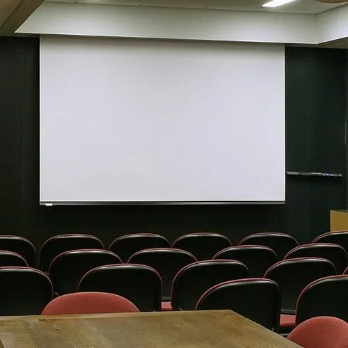 Draper 139032 Access FIT E 133" Electric Projection Screen, HDTV, Matt White