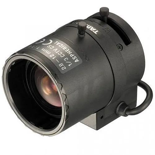 Tamron 13VG2812ASII-SQ 1/3 2.8-12mm, F/1.4 High Resolution Aspherical Lens with Connector