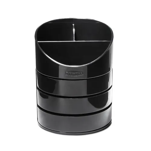 Rubbermaid 14095ROS Small Storage Divided Pencil Cup