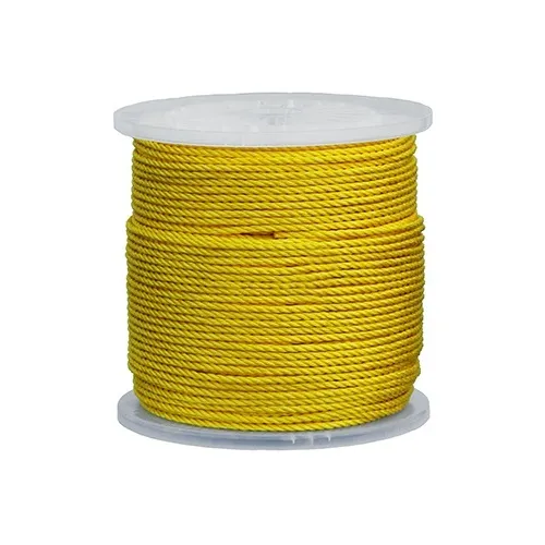 Dottie 14120 Polypropylene Pull Rope, 1/4"x1200', Yellow